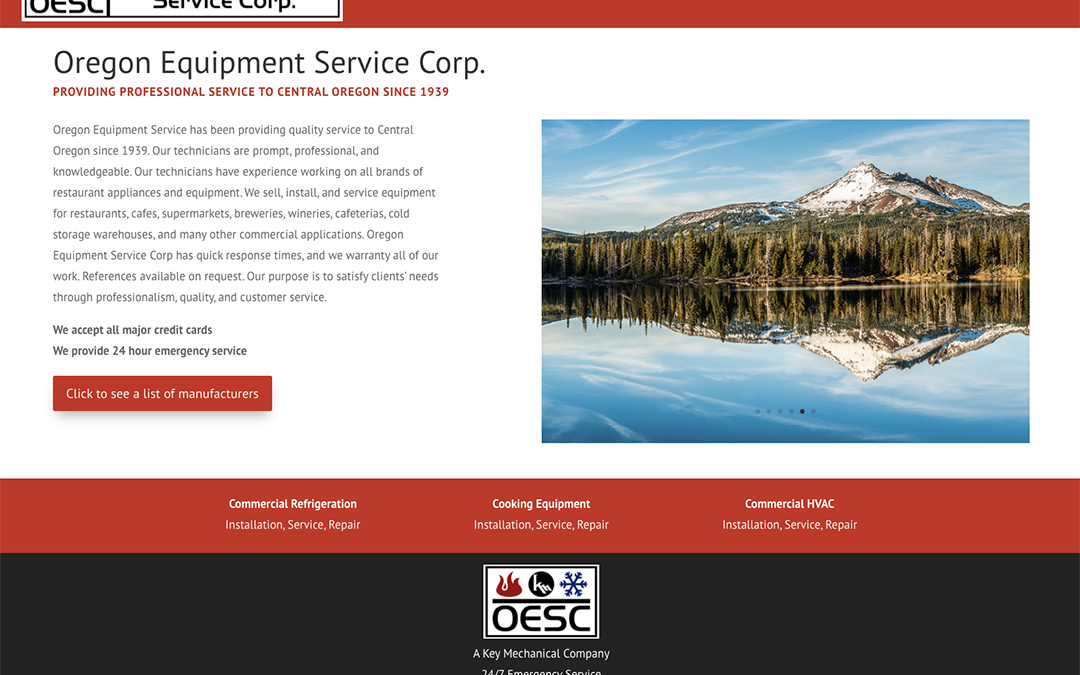 Oregon Equipment Service Corp.